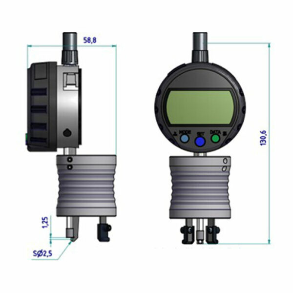 AE2105 Misuratore digitale dell'altezza di timbratura